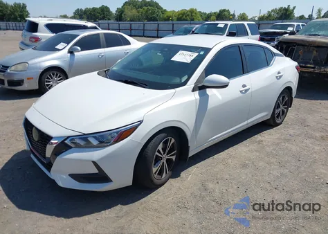 2020 Nissan Sentra Sv Xtronic Cvt z USA, uszkodzony, nr VIN 3N1AB8CV2LY242967